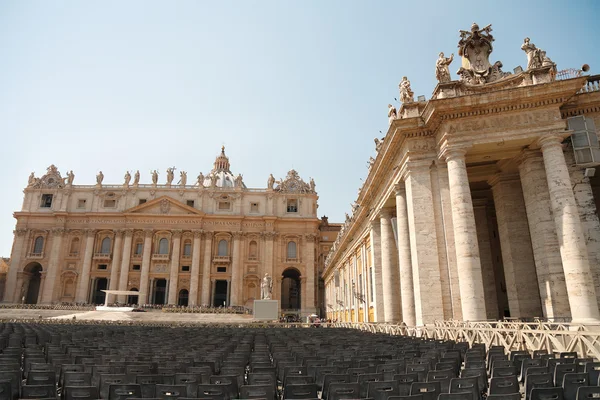 Риму - базиліка Святого Петра — стокове фото