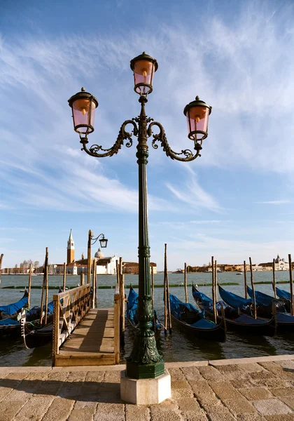 Straat lamp, Venetië — Stockfoto