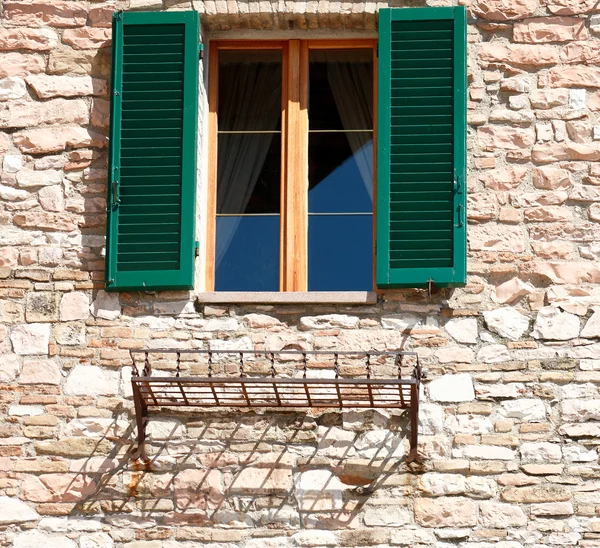 Wooden window — Stock Photo, Image