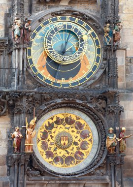 The Prague Astronomical Clock clipart