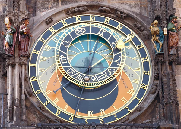 O Relógio Astronômico de Praga — Fotografia de Stock