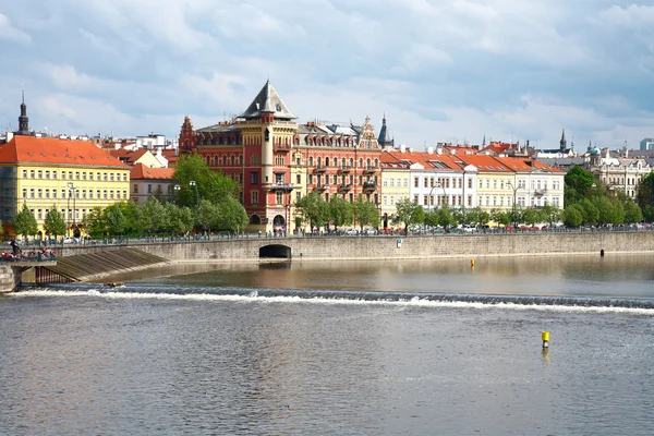 Vakker turistby Praha – stockfoto