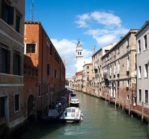 Klein kanaal in Venetië — Stockfoto