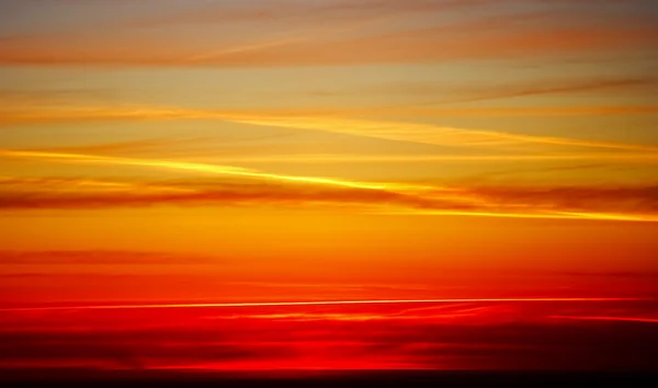 天空以后日落-背景 — 图库照片