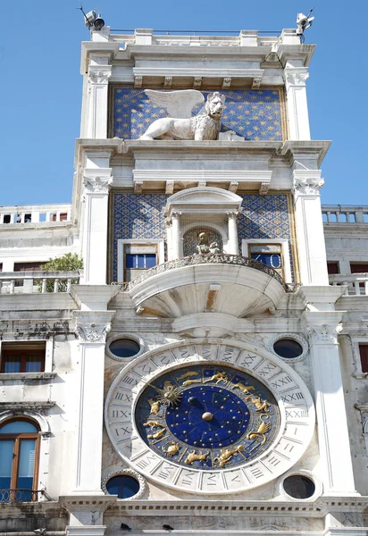 Astronomical clock in Venice, Italy — Stock Photo, Image