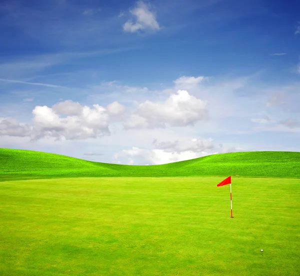 MŰGYEP golfpálya burkolására — Stock Fotó