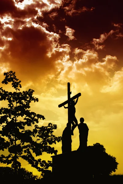 耶稣被钉十字架 — 图库照片