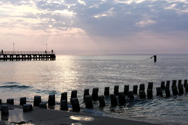 美しい海の夕日 — ストック写真
