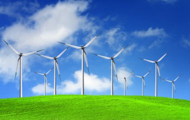 Wind power clipart
