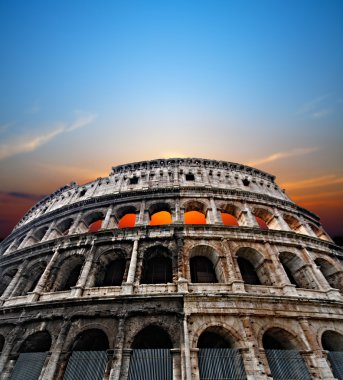 Colosseum in Rome clipart