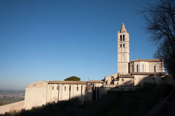 Saint clare assisi kiliseler — Stok fotoğraf