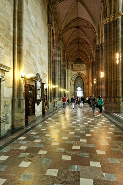 Katedrála v Praze — Stock fotografie