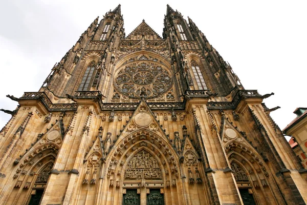 Cattedrale gotica di Praga — Foto Stock