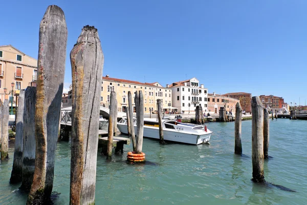 Barcos em Veneza — Fotografia de Stock