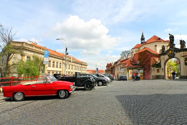 Ulica w Pradze — Zdjęcie stockowe