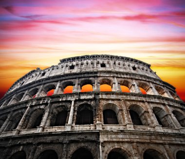 Colosseum clipart