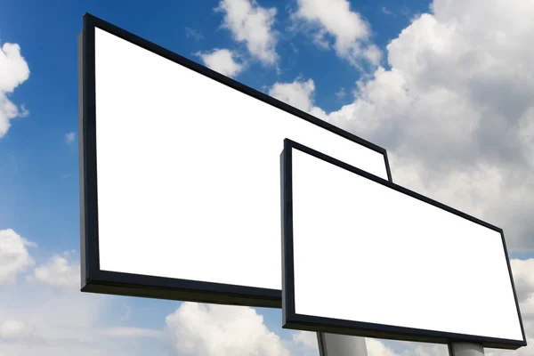 Two billboards — Stock Photo, Image