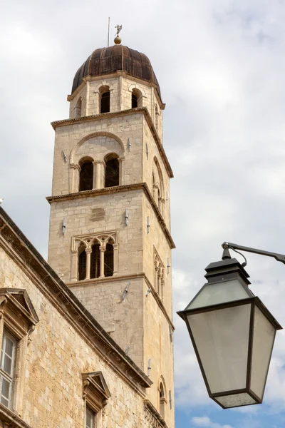 Bell tower in Dubrovnik — Stock Photo, Image