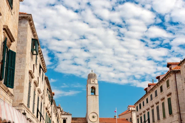 Strada principale centro storico Dubrovnik — Foto Stock