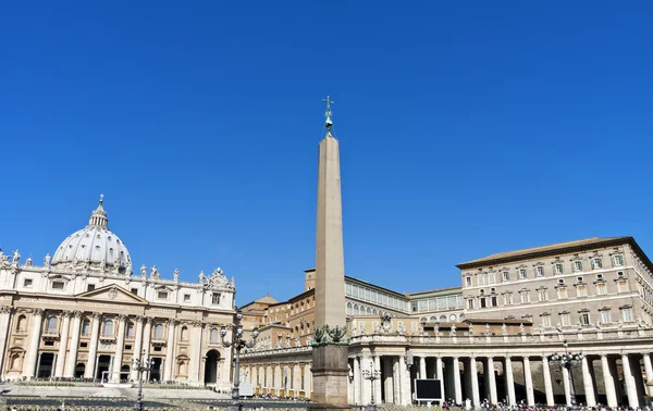 Szent Péter tér, a Vatikáni Városállam — Stock Fotó