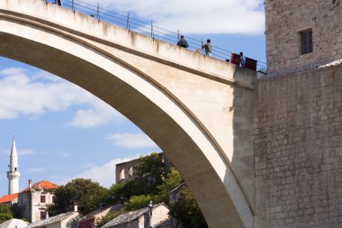 Mostar Bridge - Bosnia Herzegovina clipart