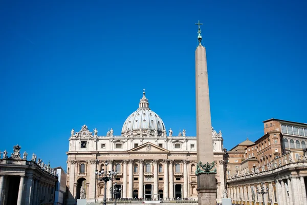 Szent Péter tér, a Vatikáni Városállam — Stock Fotó