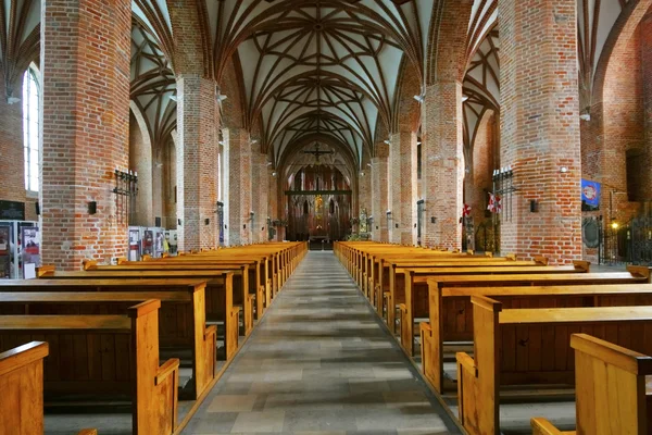Kościół św Brygidy, Gdańsk — Stok fotoğraf