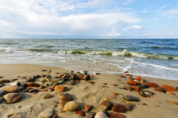 海滩上的石头 — 图库照片