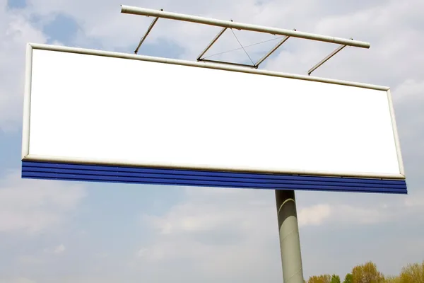 White billboard — Stock Photo, Image