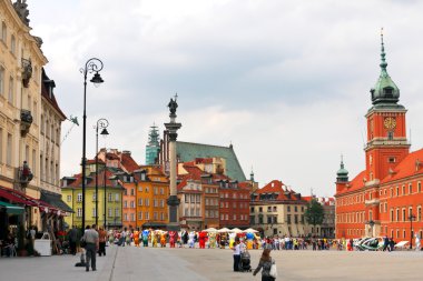 Warsaw Old Town clipart