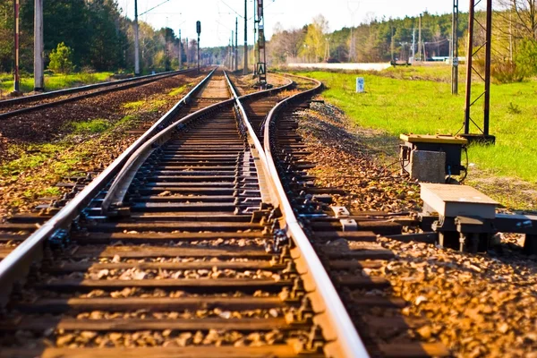 Ferrocarril — Foto de Stock