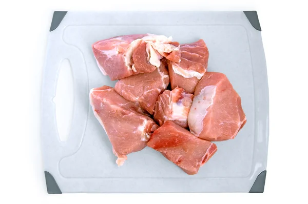 Pork slices — Stock Photo, Image