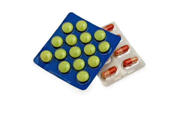 Comprimidos y cápsulas _ 2 — Foto de Stock