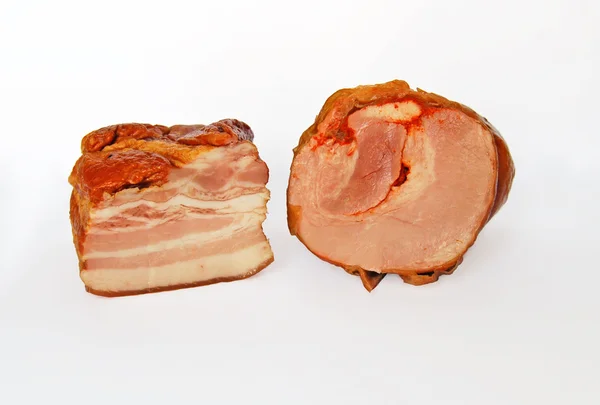 Bacon and ham — Stock Photo, Image