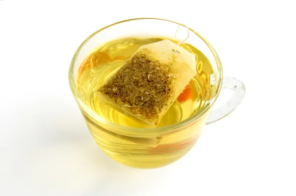 Зелений чай трав'яні — стокове фото