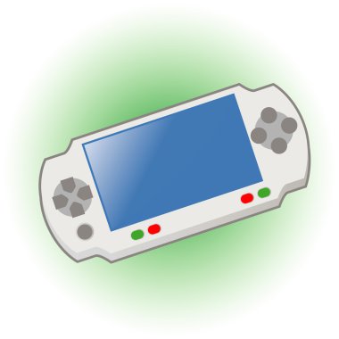 PSP Phone Player clipart