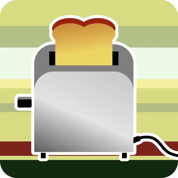烤面包机 — 图库矢量图片