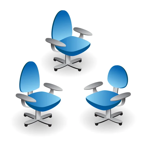 Stock vector Office chair