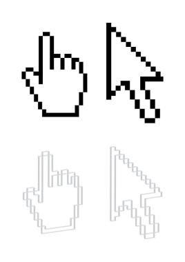 Web cursor clipart