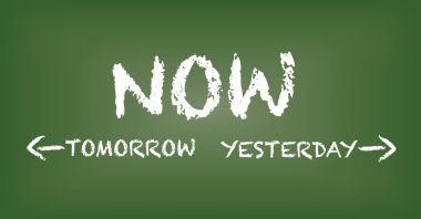 Now, tomorrow, yesterday clipart