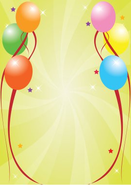 Celebration card clipart