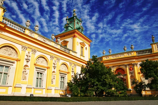 Palácio de wilanow — Fotografia de Stock