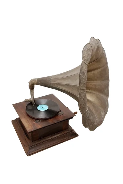 Vieux gramophone vintage — Photo