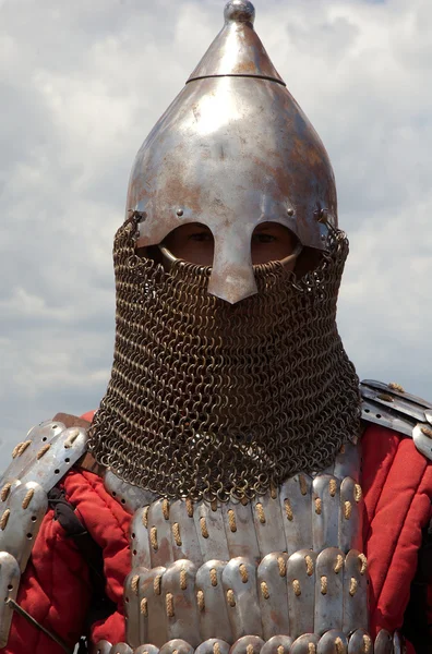 Середньовічна Європейського лицар — стокове фото