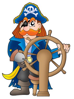 Pirate captain clipart