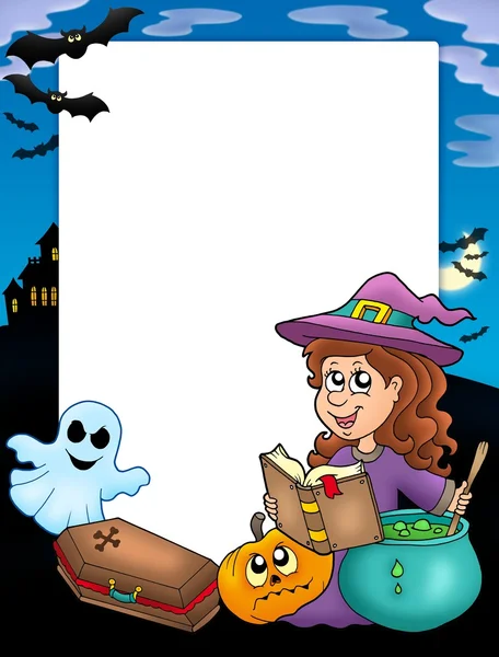 Halloween frame 4 — Stock Photo, Image