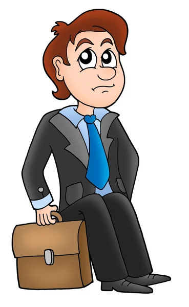 Siting manager — Stock Photo, Image