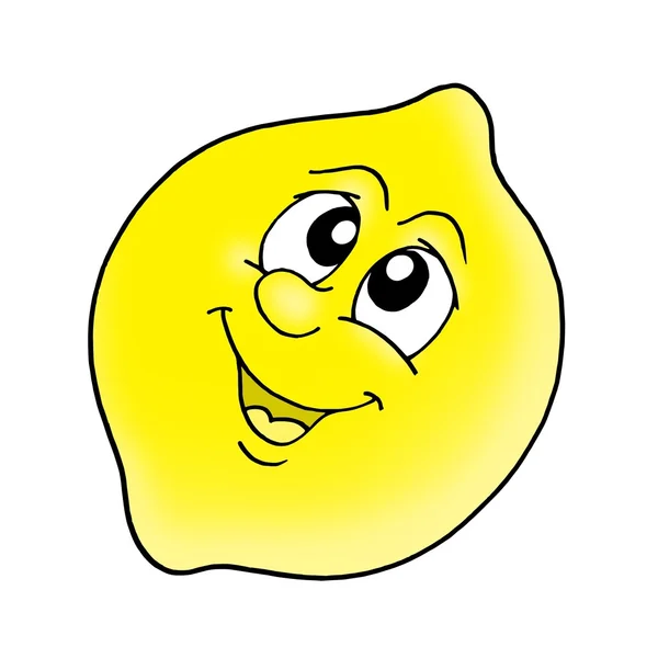 Usměvavá citron — Stock fotografie