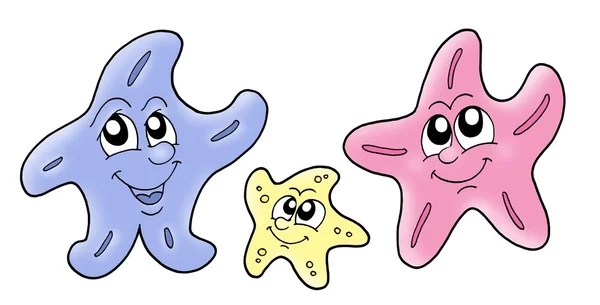 Familia Starfish — Foto de Stock