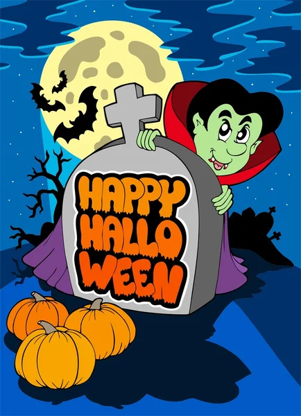 Happy Halloween theme 5 — Stock Vector